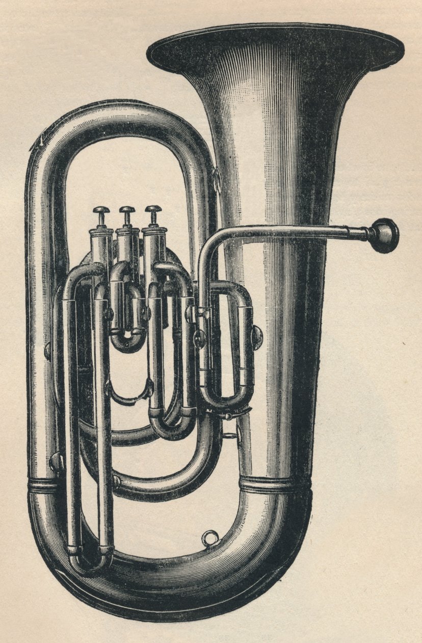 E Bombardon z trzema zaworami, 1910. autorstwa Unbekannt