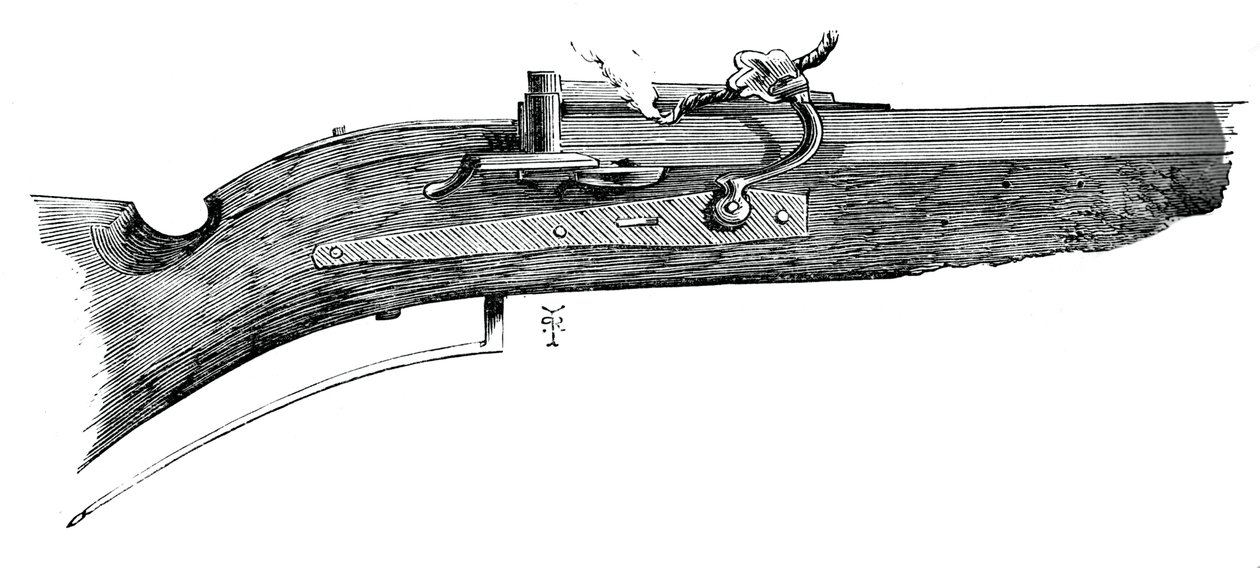 Kaliver wczesnego meczu, 1590, z Penshurst, c1880 autorstwa Unbekannt