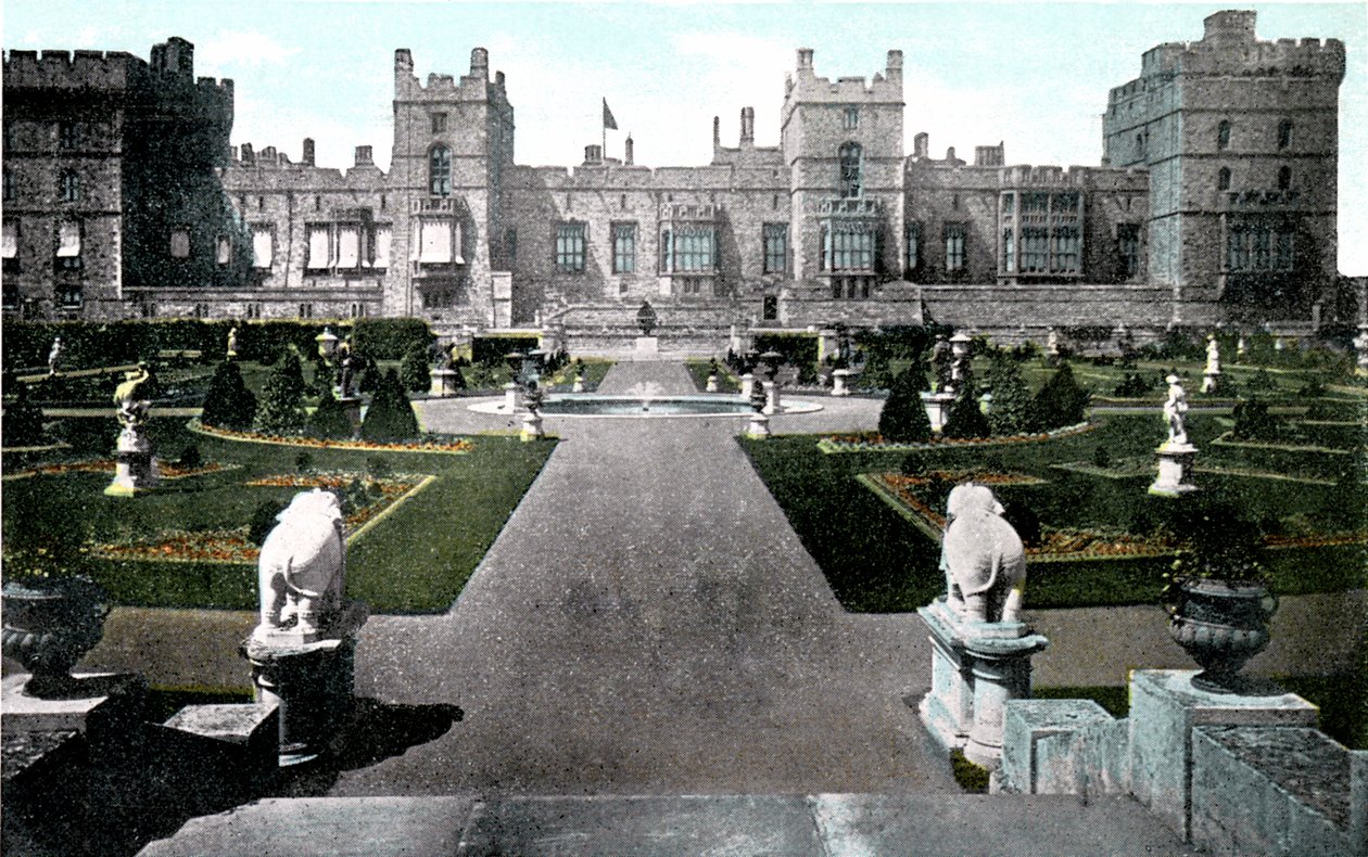 Wschodni taras, zamek Windsor, Berkshire, XX wiek autorstwa Unbekannt