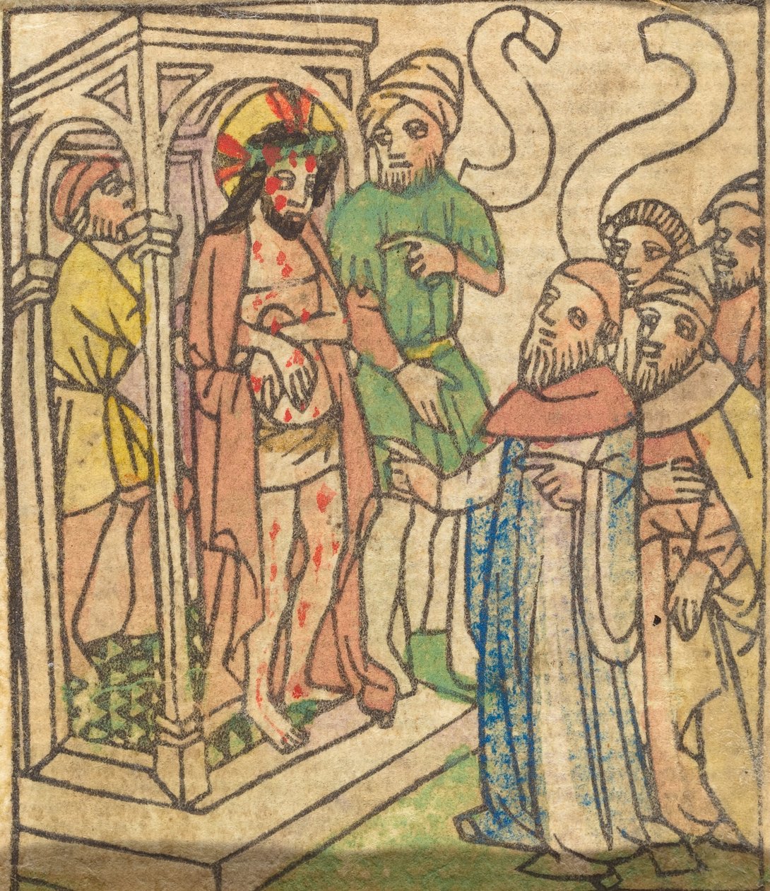 Oto Człowiek [verso], c. 14401450. autorstwa Unbekannt
