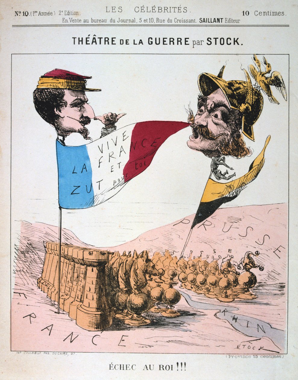 Sprawdź au Roi, wojna francusko-pruska, 1870-1871. autorstwa Unbekannt