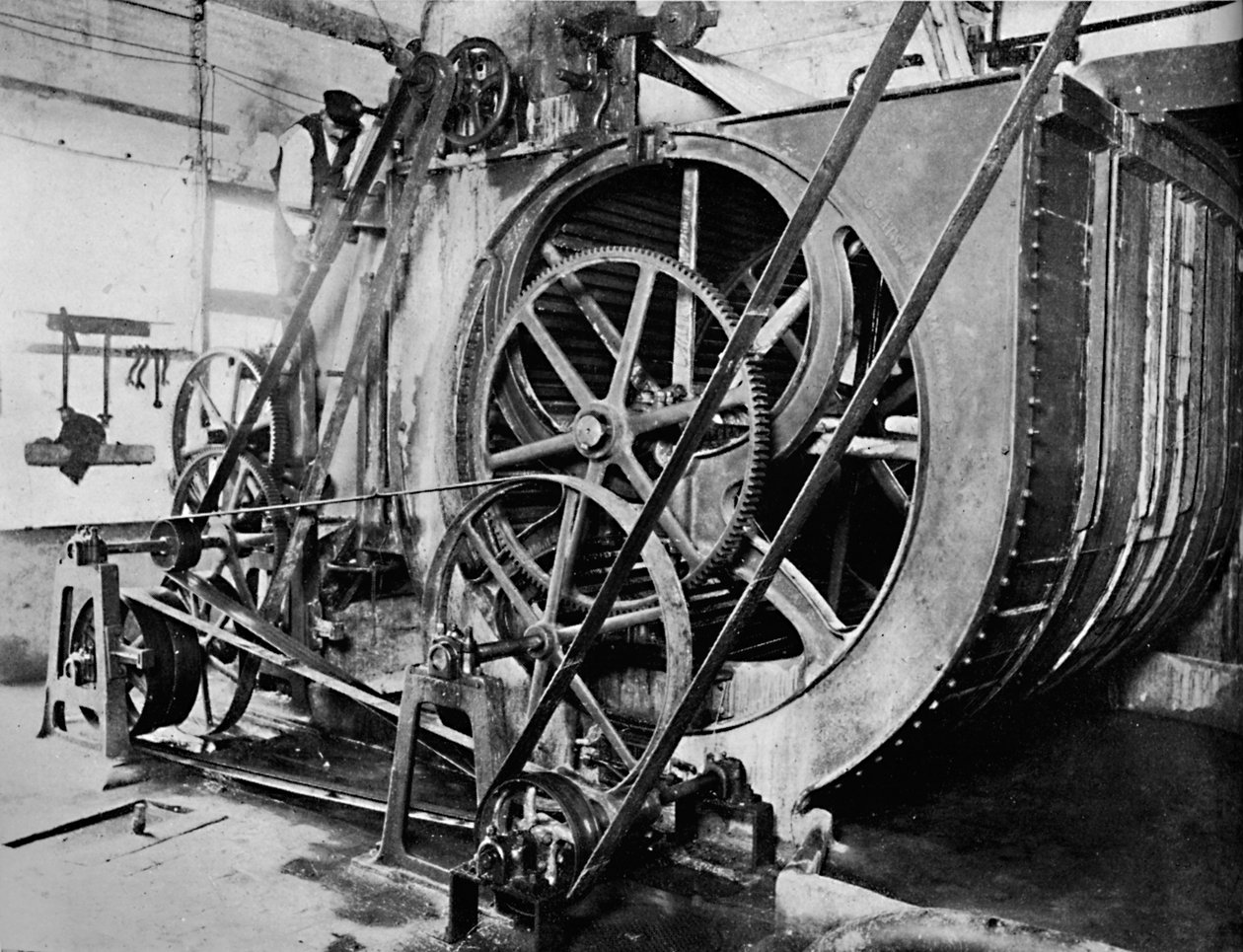 Gospodarka w papierni, 1919 autorstwa Unbekannt