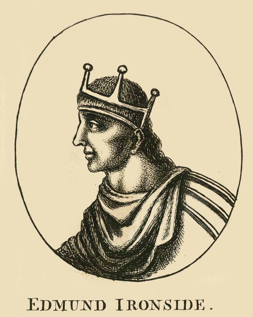 Edmund Ironside, XVIII wiek. autorstwa Unbekannt