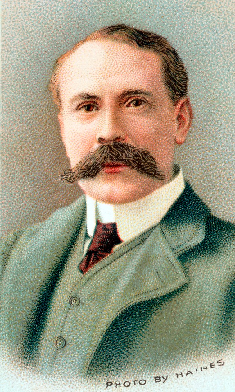 Edward Elgar, angielski kompozytor, 1912. autorstwa Unbekannt