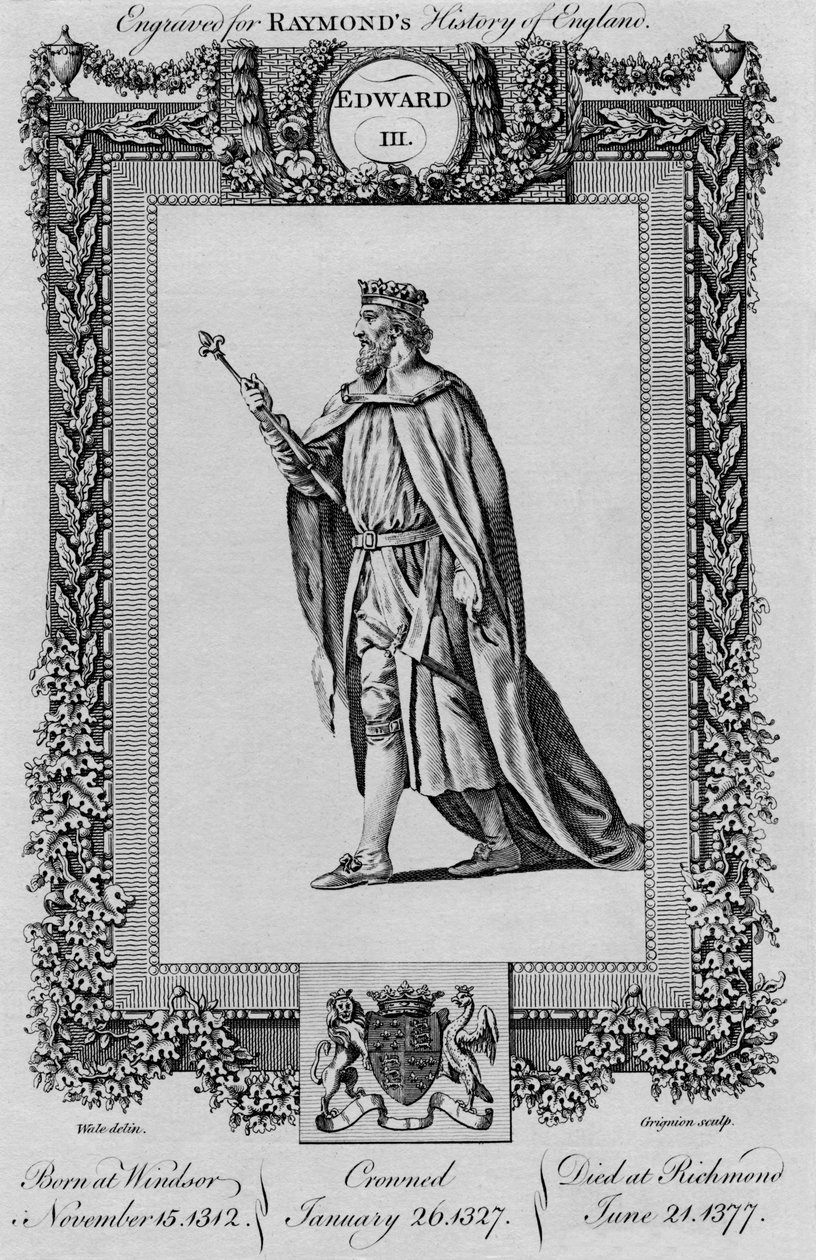 Edwarda III, ok. 1787 r. autorstwa Unbekannt