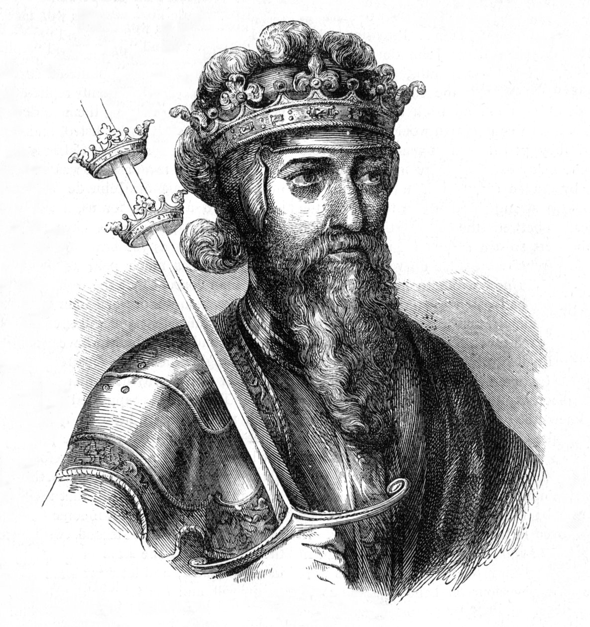 Edward III, ok. 1880 r autorstwa Unbekannt