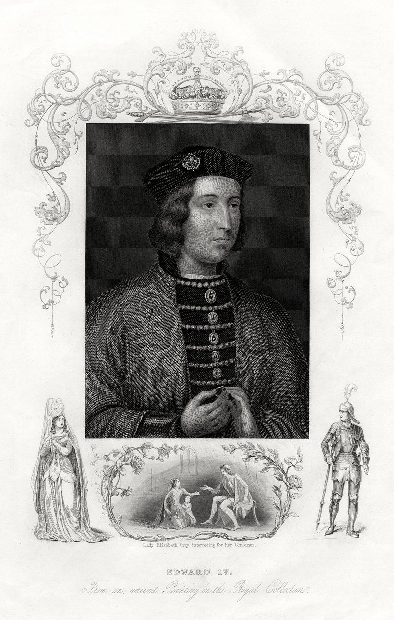 Edward IV, król Anglii, 1860 autorstwa Unbekannt