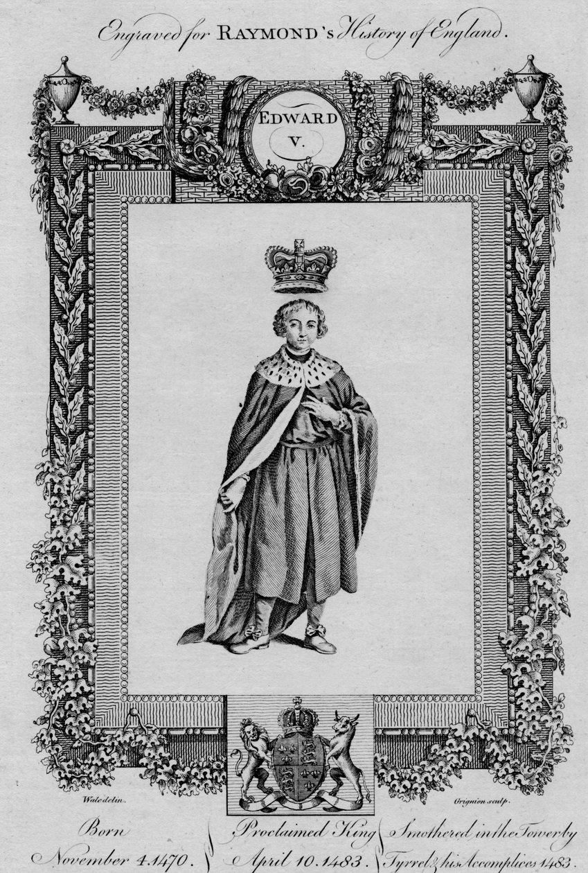 Edward V, ok. 1787 r. autorstwa Unbekannt