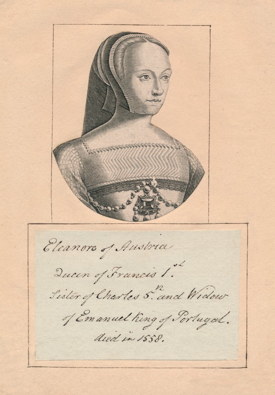 Eleonora z Austrii. autorstwa Unbekannt