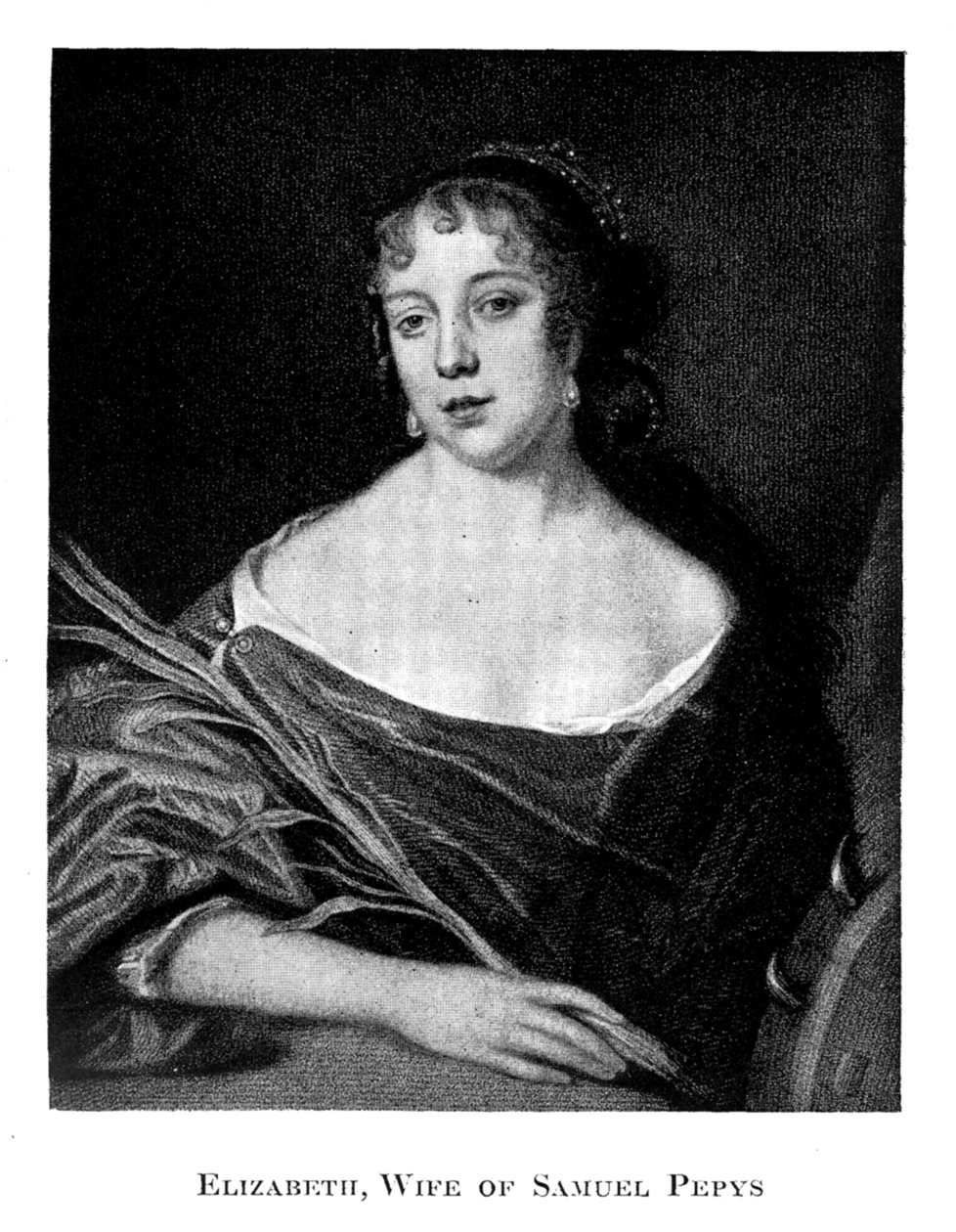 Elżbieta Pepys 1640-1669, XIX w. autorstwa Unbekannt
