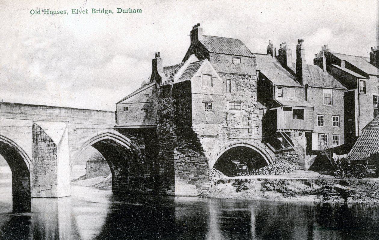 Elvet Bridge, Durham, 1905 autorstwa Unbekannt