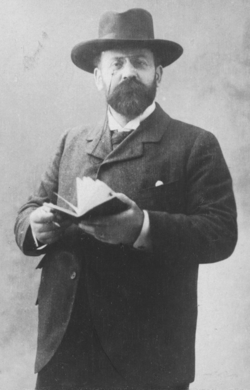 Emile Moreau, ok. 1893 r. autorstwa Unbekannt