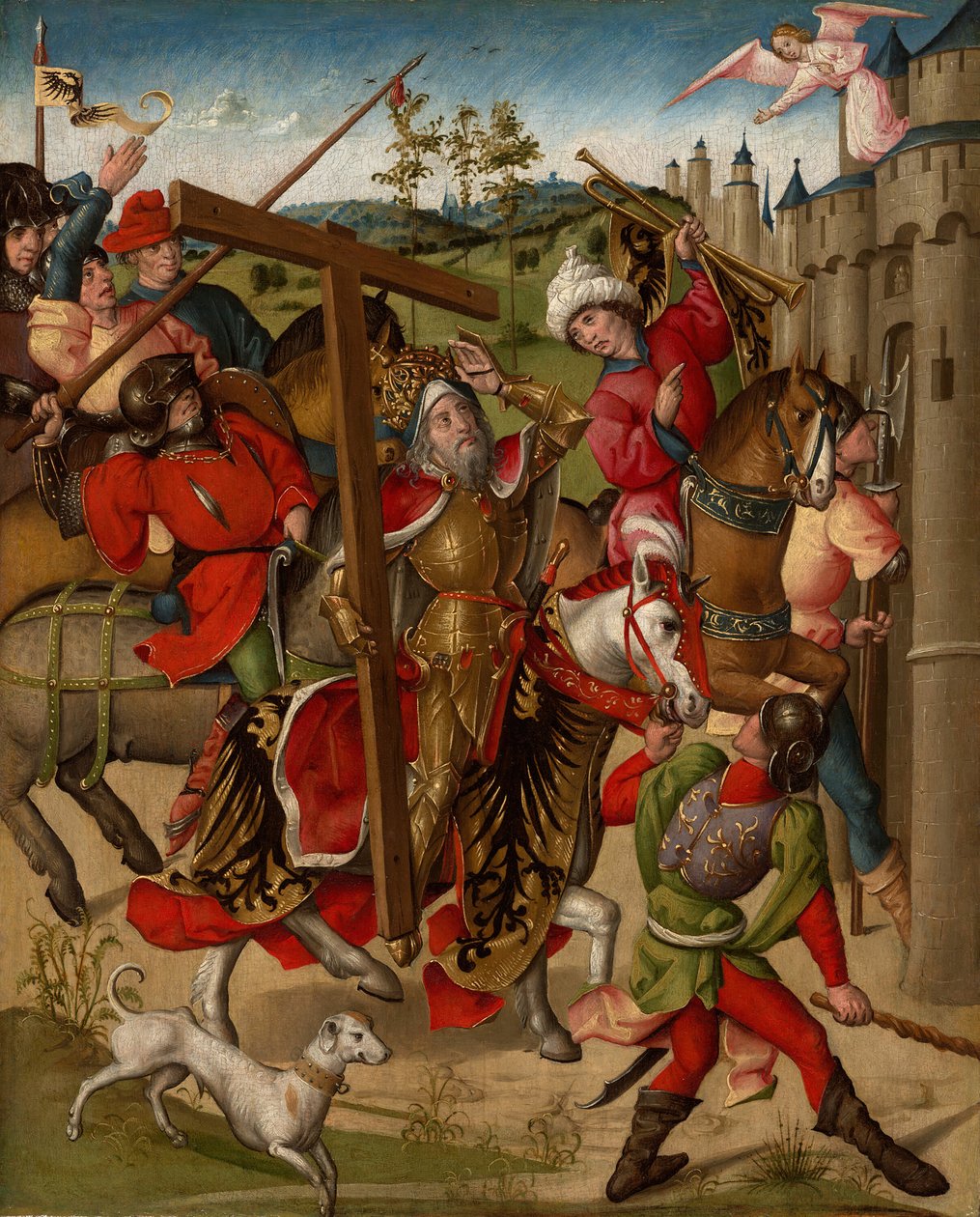 Cesarz Herakliusz odmówił wjazdu do Jerozolimy, 146080. autorstwa Unbekannt
