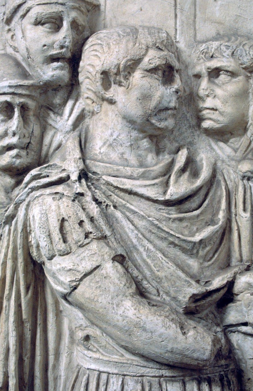 Cesarz Trajan, Kolumna Trajansa, Rzym autorstwa Unbekannt