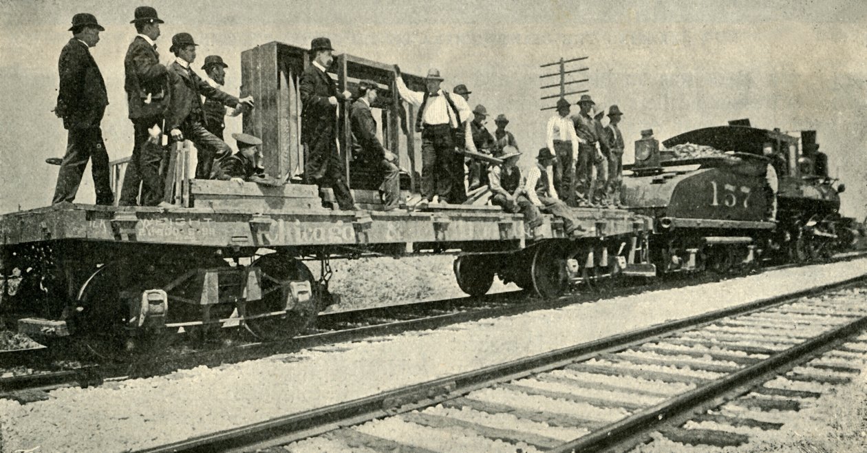 W drodze do studia na świeżym powietrzu, 1901. autorstwa Unbekannt