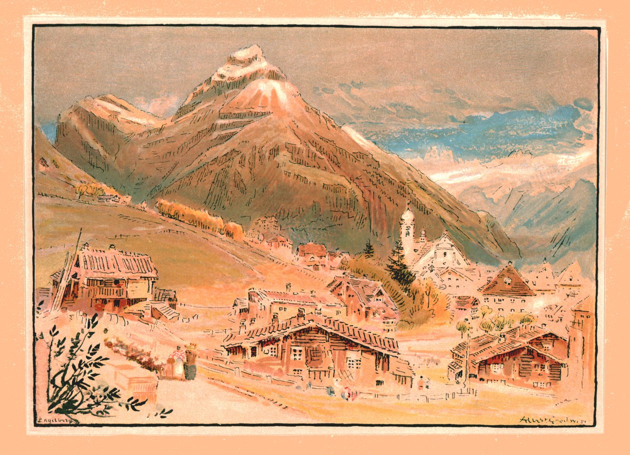Engelberg, ok. 1900. autorstwa Unbekannt