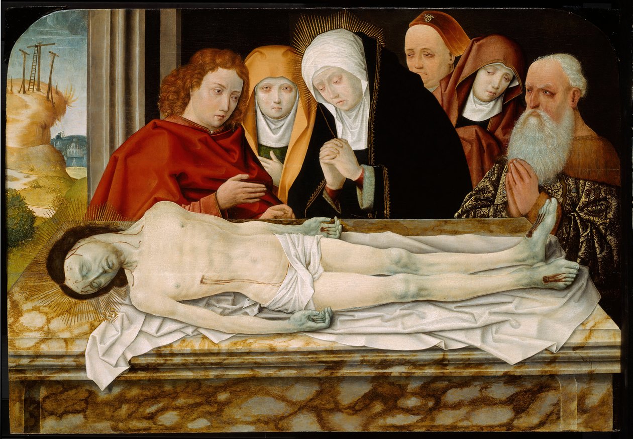 Złożenie do grobu, 150005. autorstwa Unbekannt