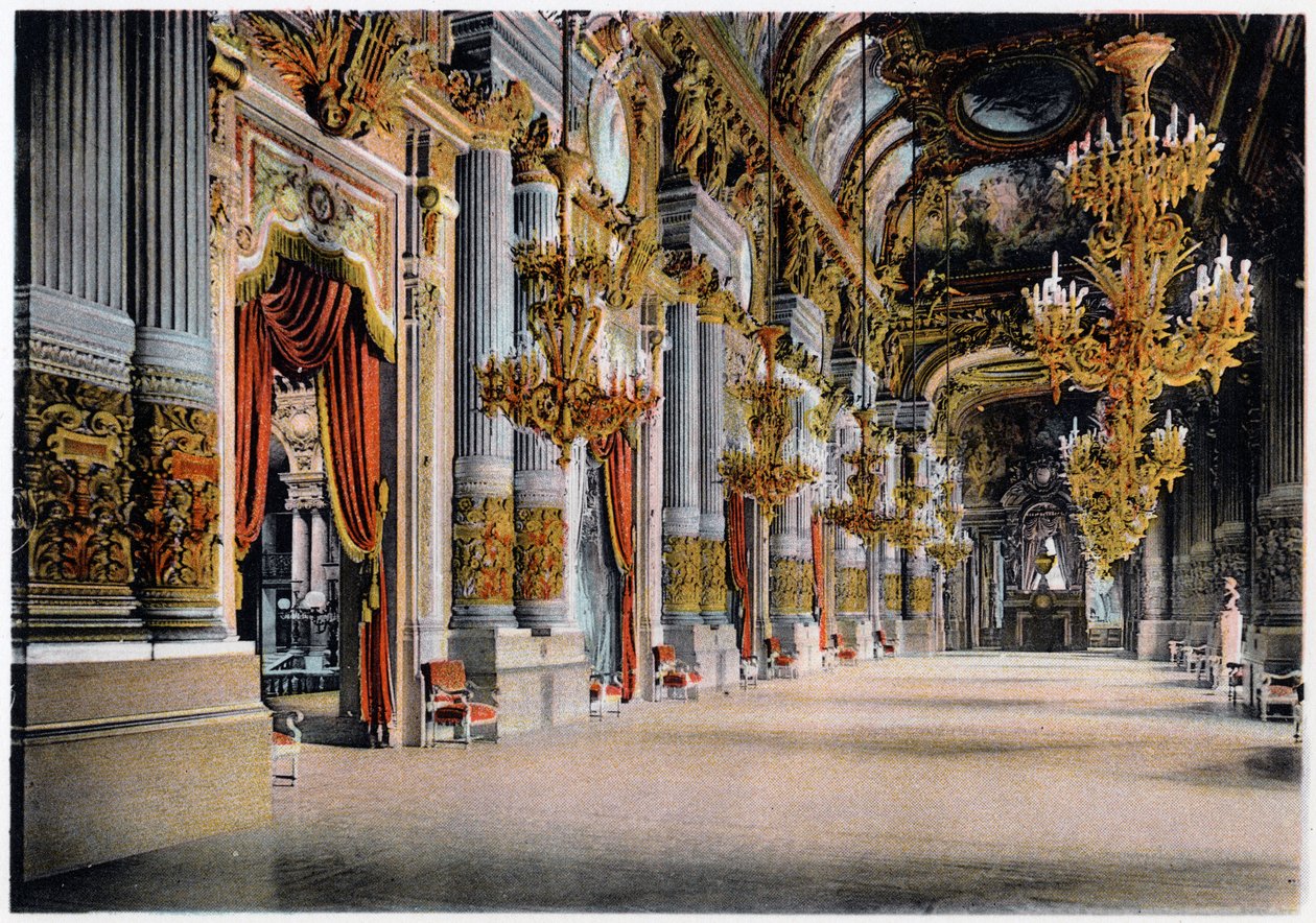 Wejście do Palais Garnier, Paryż, ok. 1900 autorstwa Unbekannt
