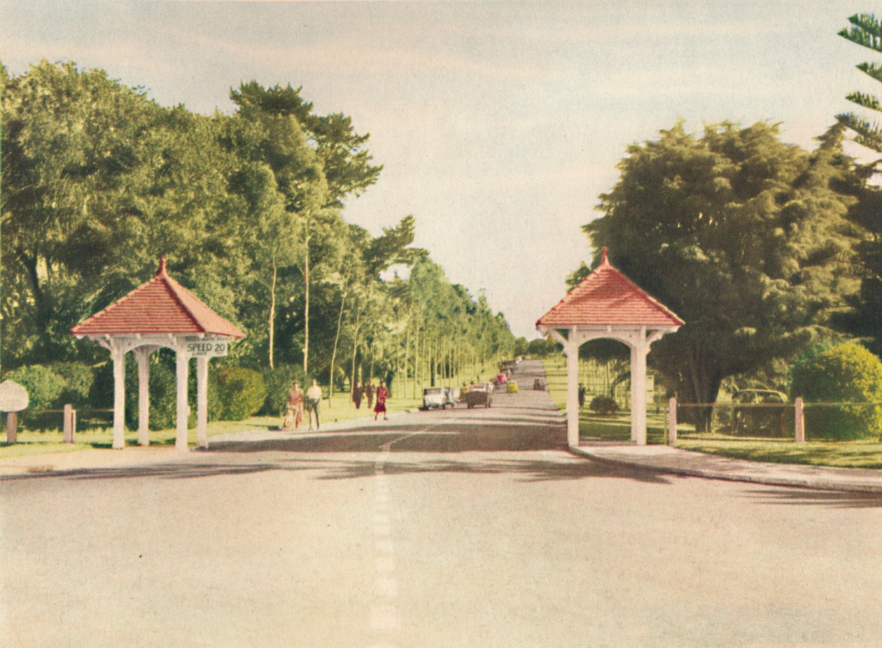 Wejście do Kings Park, c1947. autorstwa Unbekannt