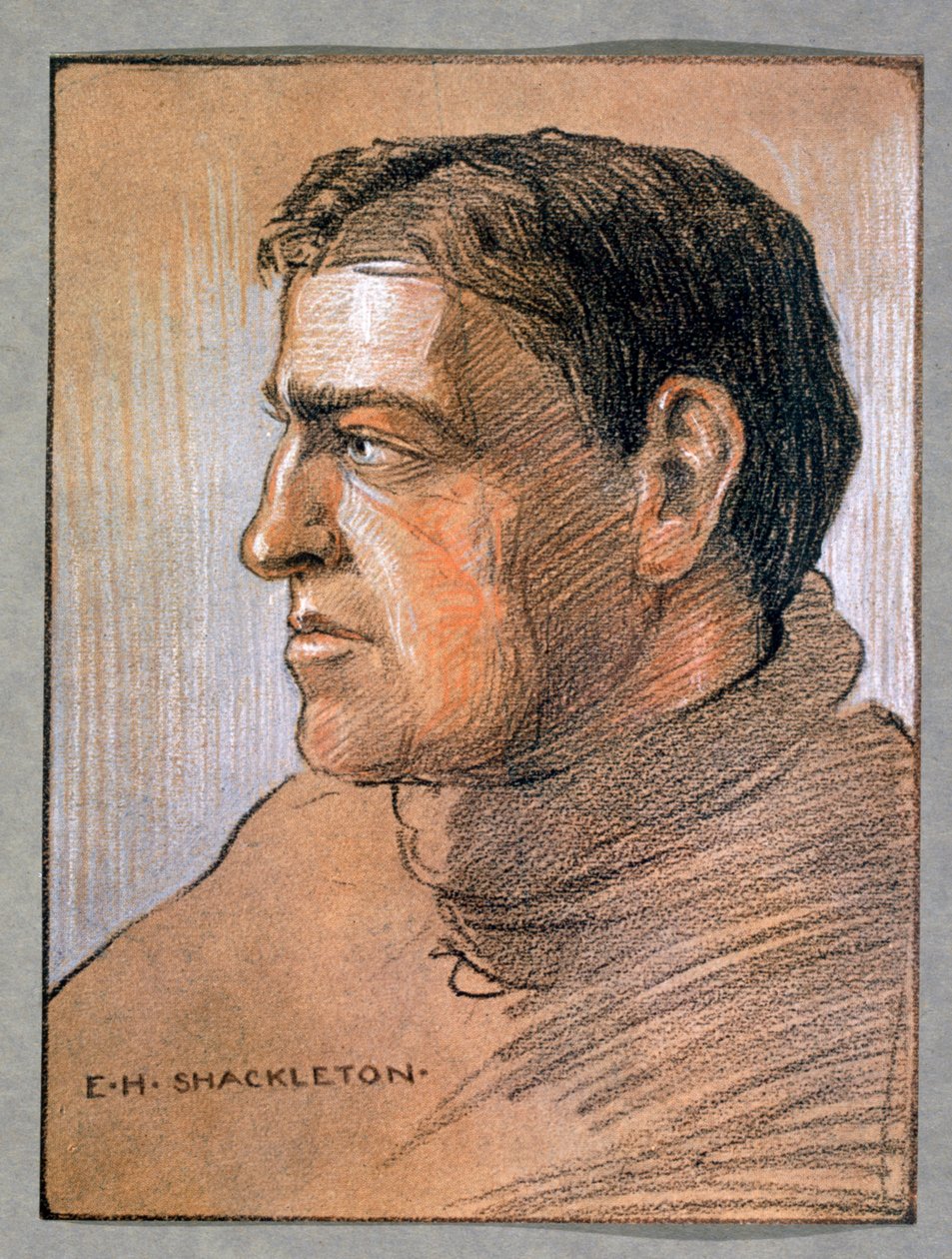 Ernest Shackleton, brytyjski odkrywca, ok. 1909 r. autorstwa Unbekannt