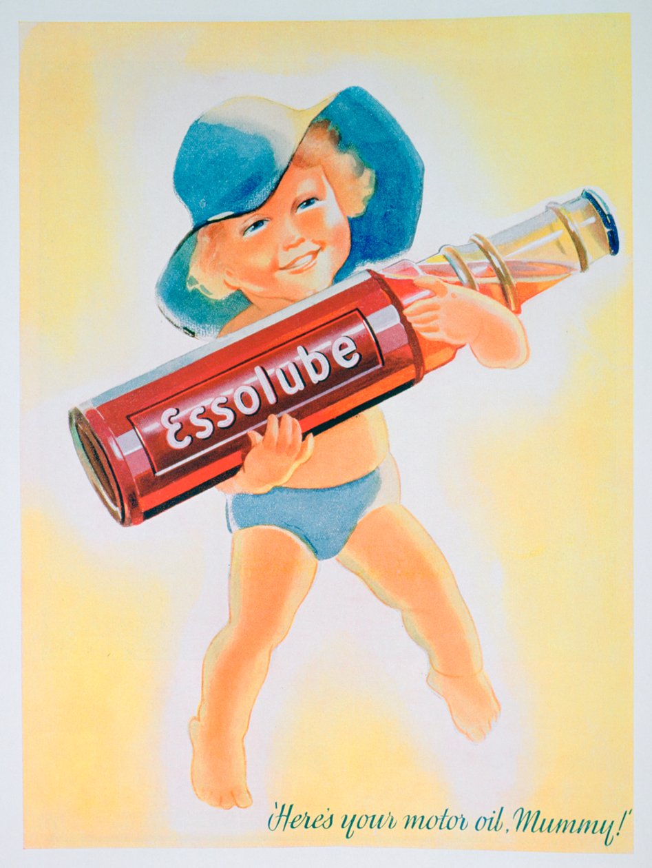 Reklama oleju silnikowego Essolube, 1935 autorstwa Unbekannt