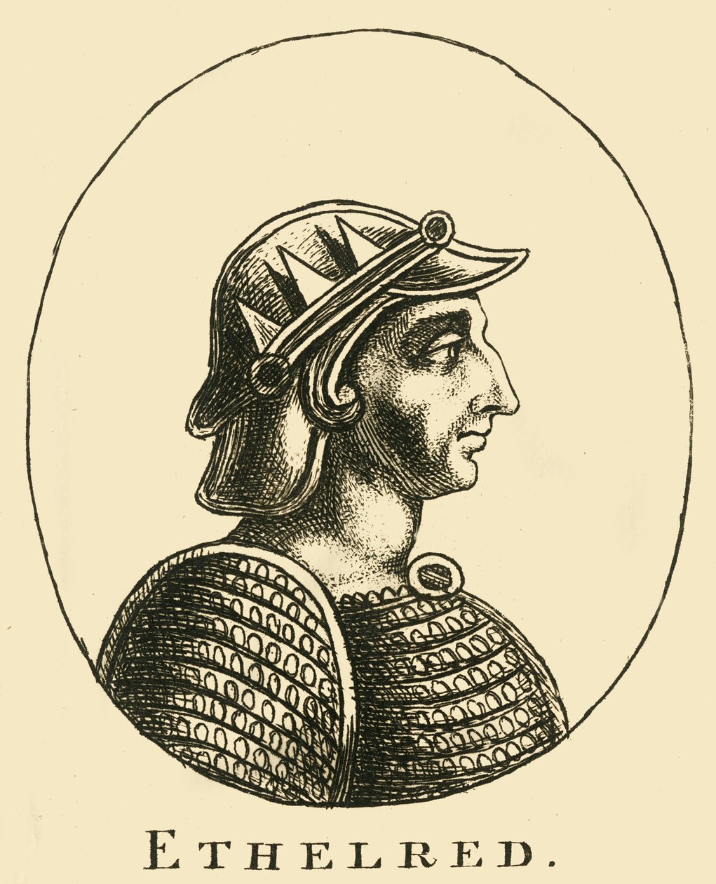 Ethelred, XVIII wiek. autorstwa Unbekannt