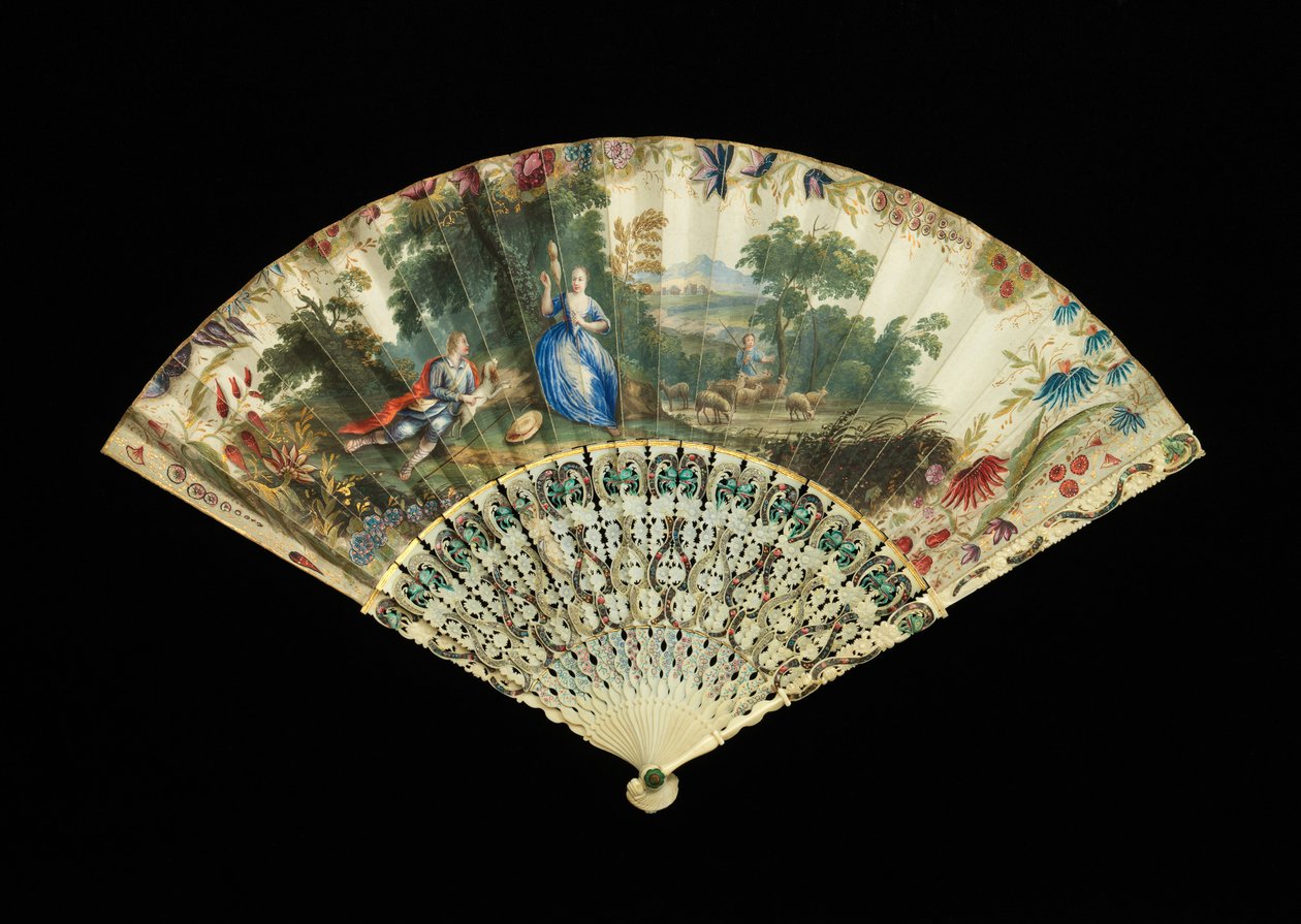 Wentylator, 1745-55. autorstwa Unbekannt