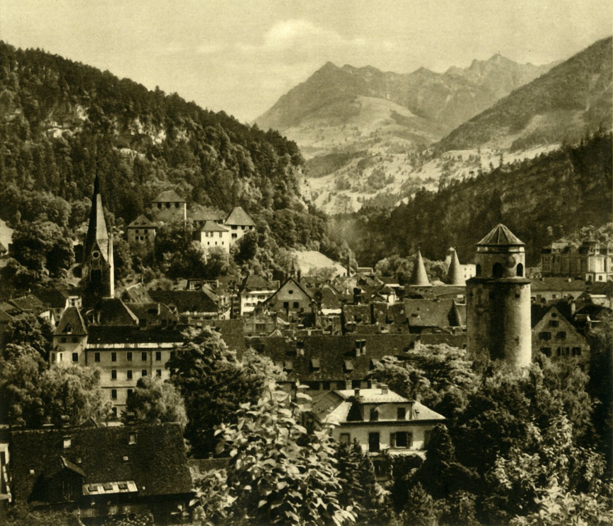Feldkirch, Vorarlberg, Austria, ok. 1935. autorstwa Unbekannt
