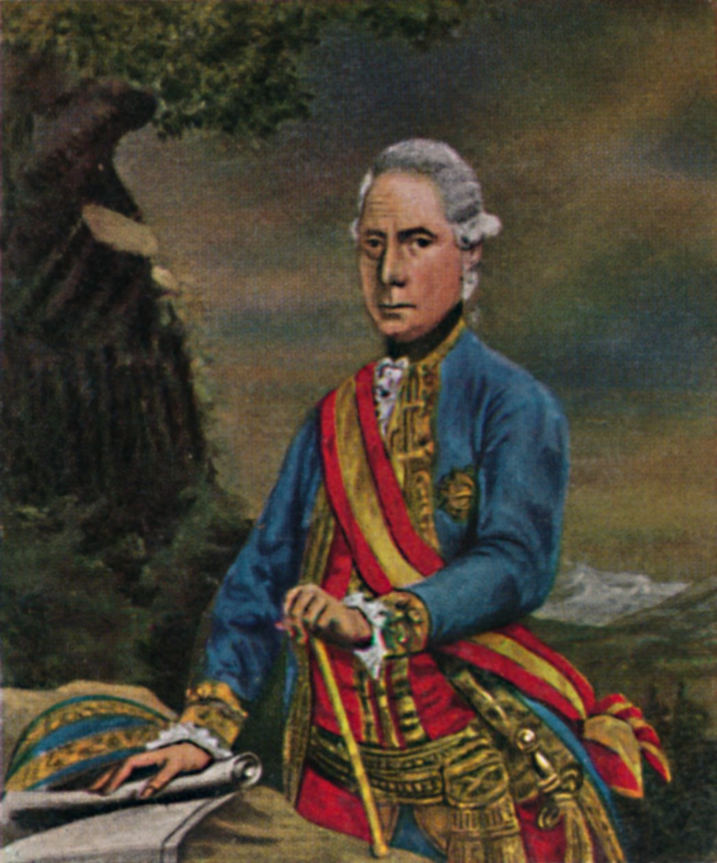 Feldmarszałek Laudon 1717-1790. - Obraz Steinera, 1934. autorstwa Unbekannt