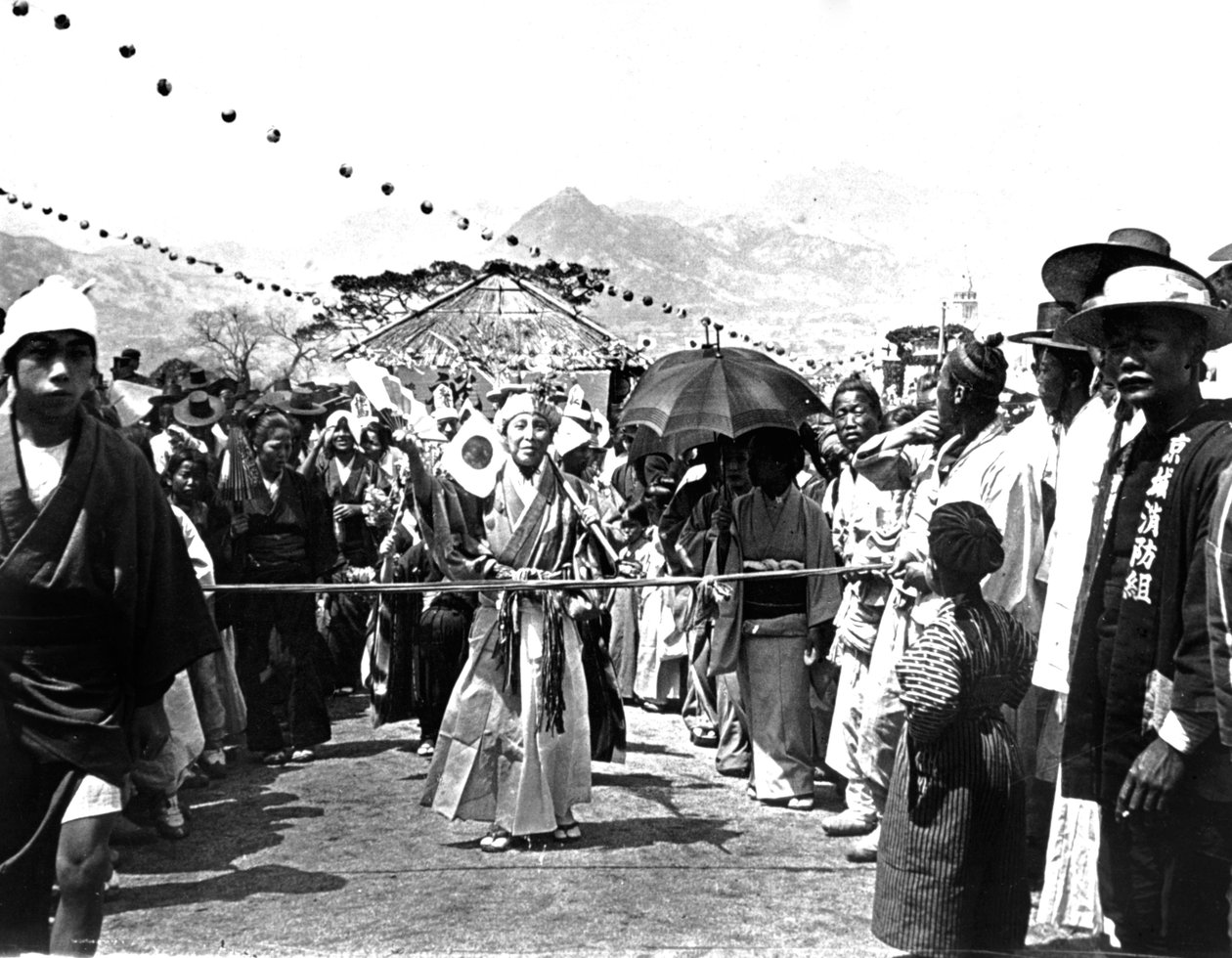 Festiwal, Korea, 1900 autorstwa Unbekannt