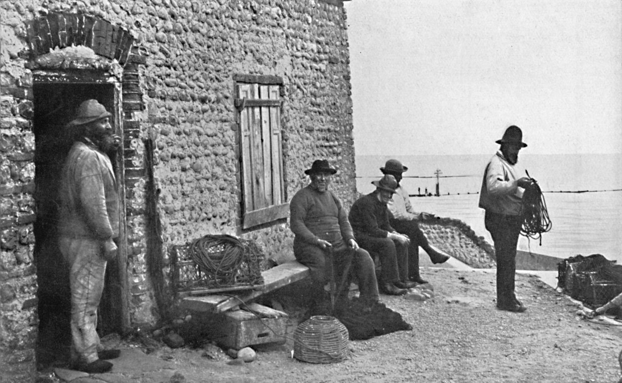 Rybacy, Sheringham, Norfolk, 1912 autorstwa Unbekannt