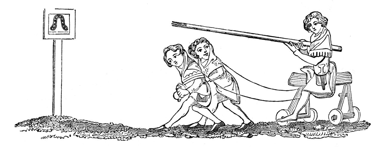 Naprawiono Quintain, 1344, 1833 autorstwa Unbekannt