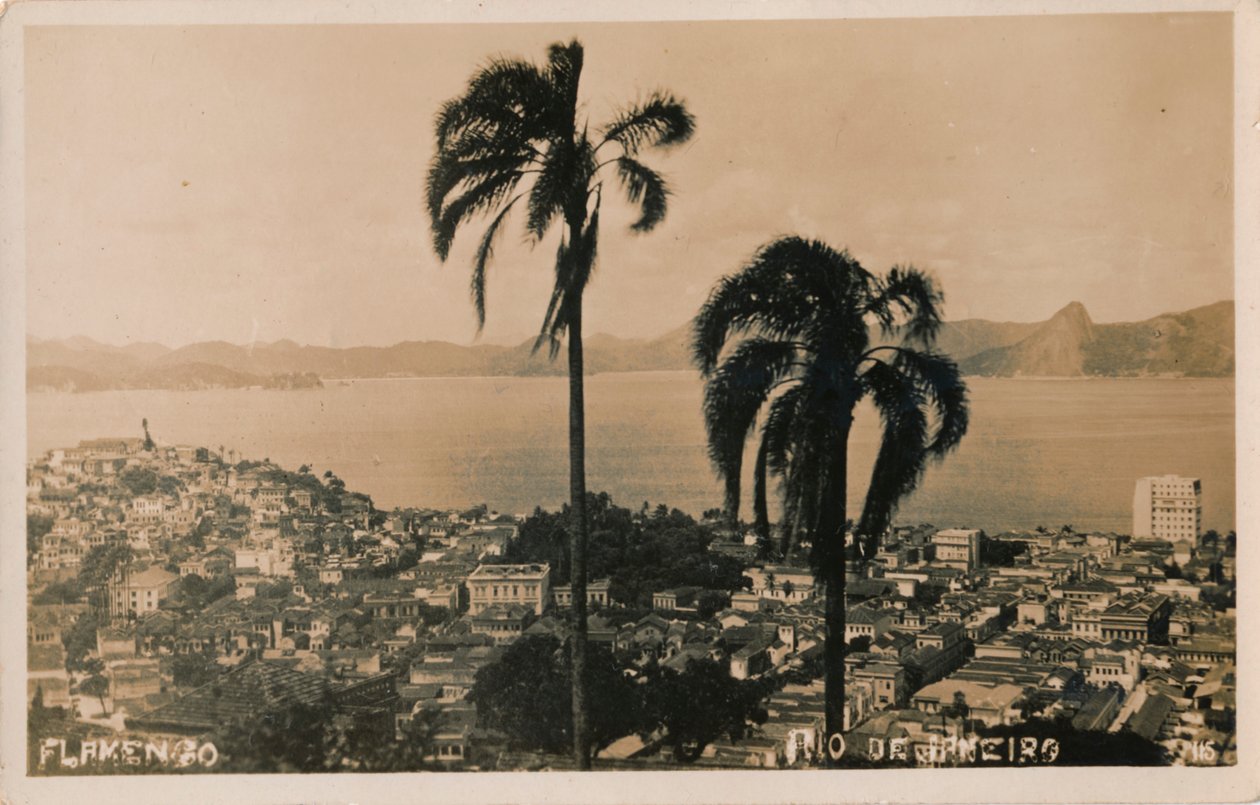 Flamengo. Rio de Janeiro, ok. 1929 r. autorstwa Unbekannt