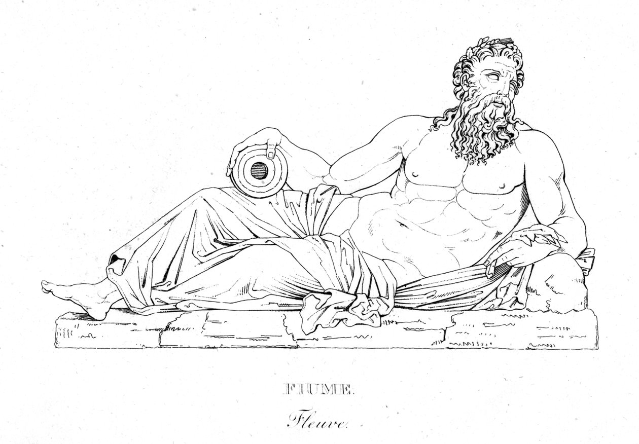 Flume Fleuve, ok. 1850 autorstwa Unbekannt