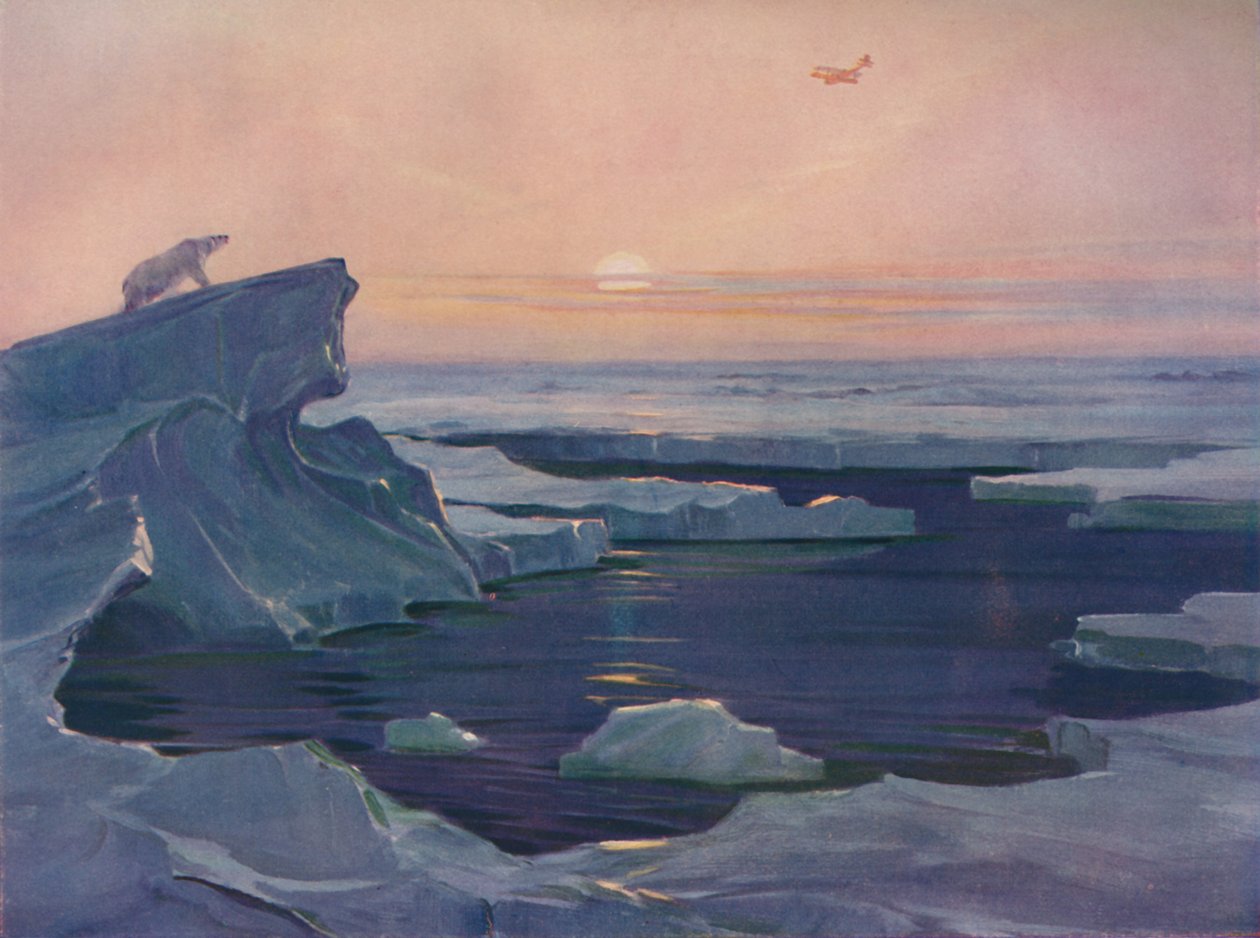 Latanie nad Polarnymi Pustkowiami, 1927 autorstwa Unbekannt