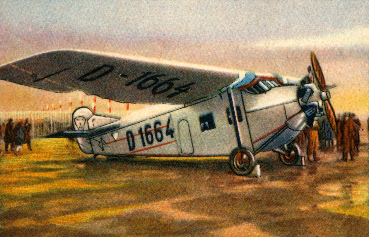 Samolot Focke-Wulf A28 Habicht, lata 20., 1932. autorstwa Unbekannt