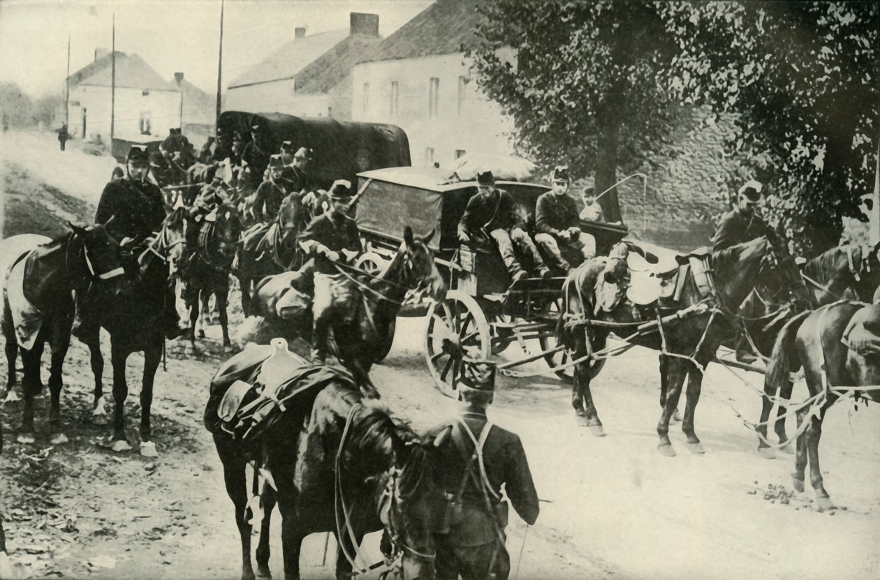 Pożywienie dla obrońców Liége, 1919. autorstwa Unbekannt