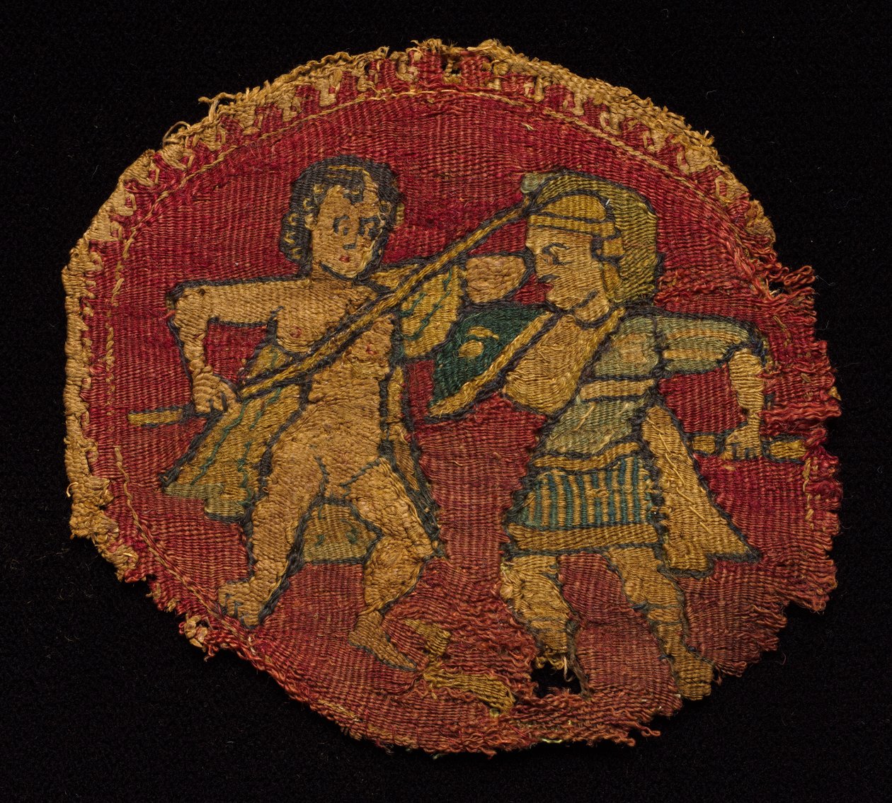 Cztery segmenty z tuniki, 650 - 750. autorstwa Unbekannt