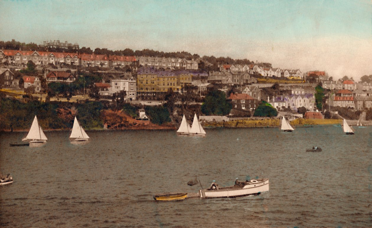 Fowey z Polruan, ok. 1930 autorstwa Unbekannt