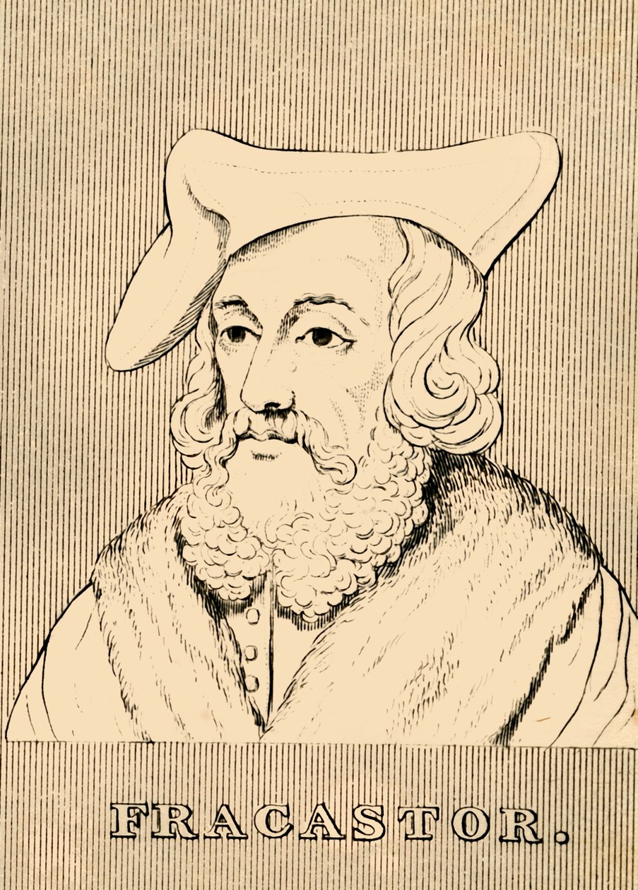 Fracastor, c1476-1553, 1830. autorstwa Unbekannt