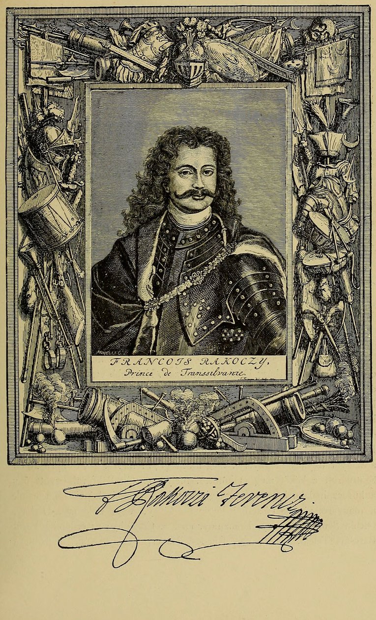 Franciszek II Rakoczy, pocz. XVIII w. autorstwa Unbekannt