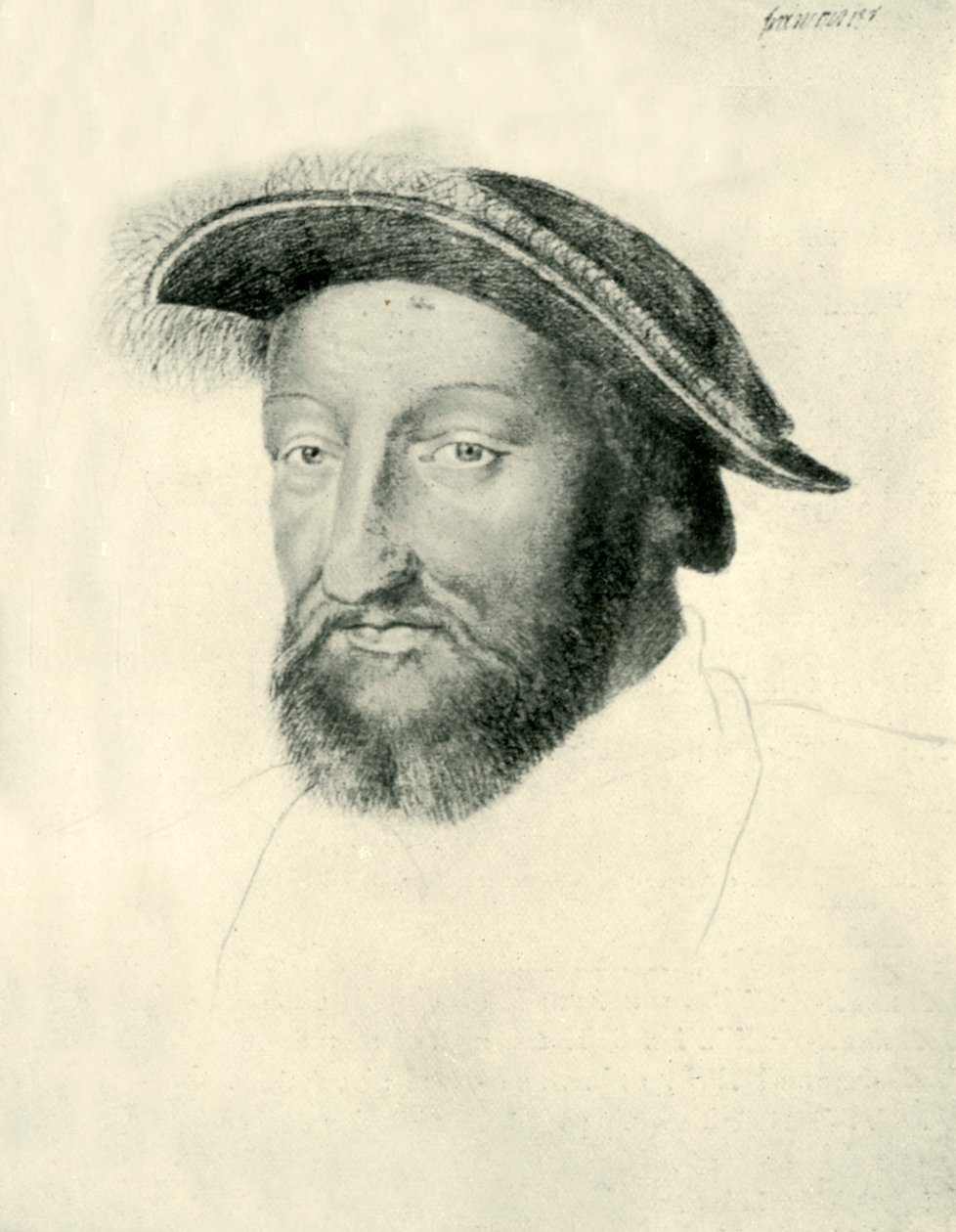 Franciszek I, król Francji, ok. 1540, 1907. autorstwa Unbekannt