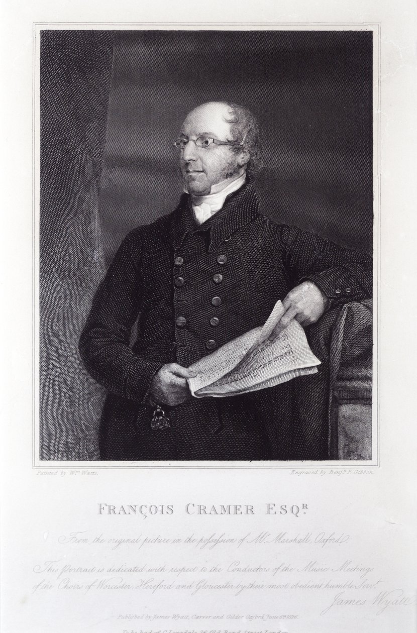 Francois Cramer Esq. autorstwa Unbekannt