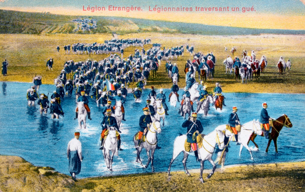 Francuska Legia Cudzoziemska, Maroko, ok. 1900 autorstwa Unbekannt