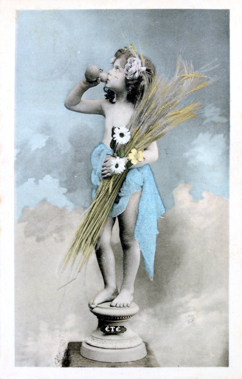 Pocztówka francuska, ok. 1900 autorstwa Unbekannt