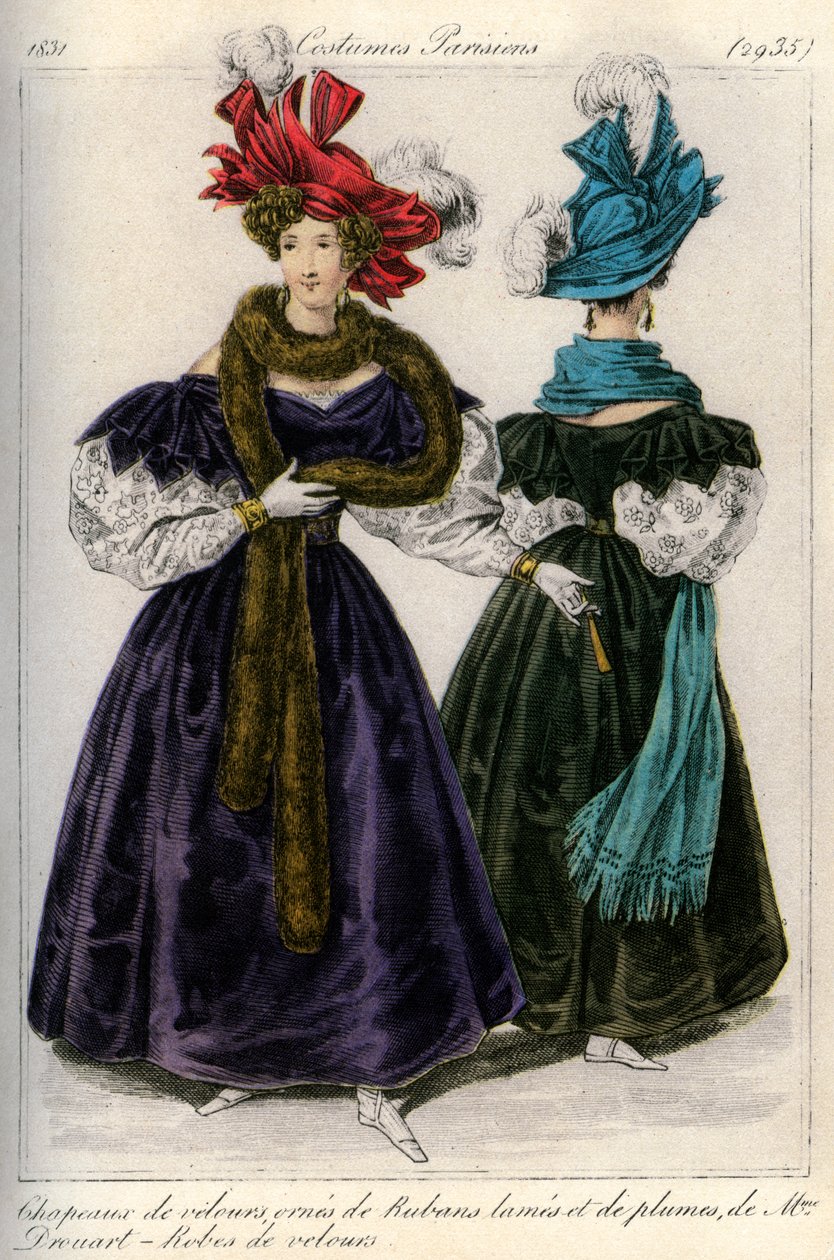 Moda francuska XIX wieku, 1831 1938 autorstwa Unbekannt