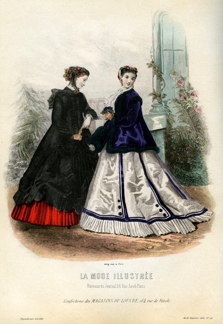 Moda francuska XIX wieku, 1866 1938 autorstwa Unbekannt
