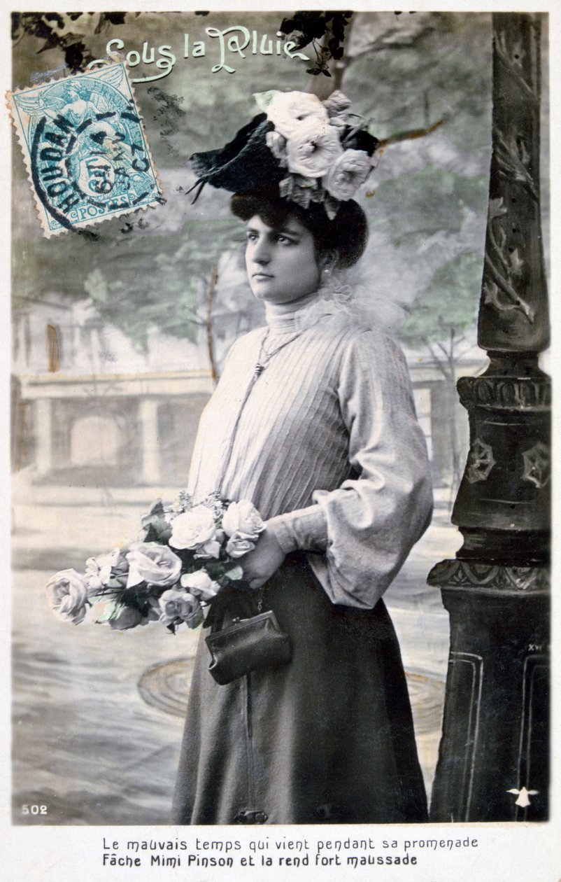 Pocztówka francuska, ok. 1900 autorstwa Unbekannt