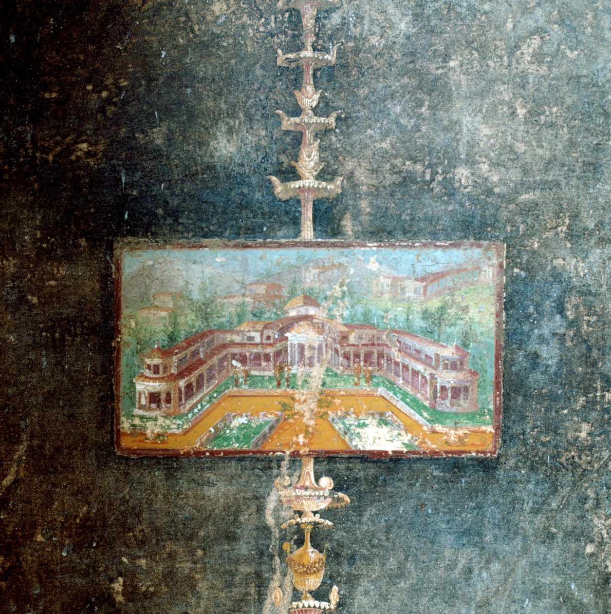 Fresk, Willa Vettii, Pompeje. c62-79 AD autorstwa Unbekannt