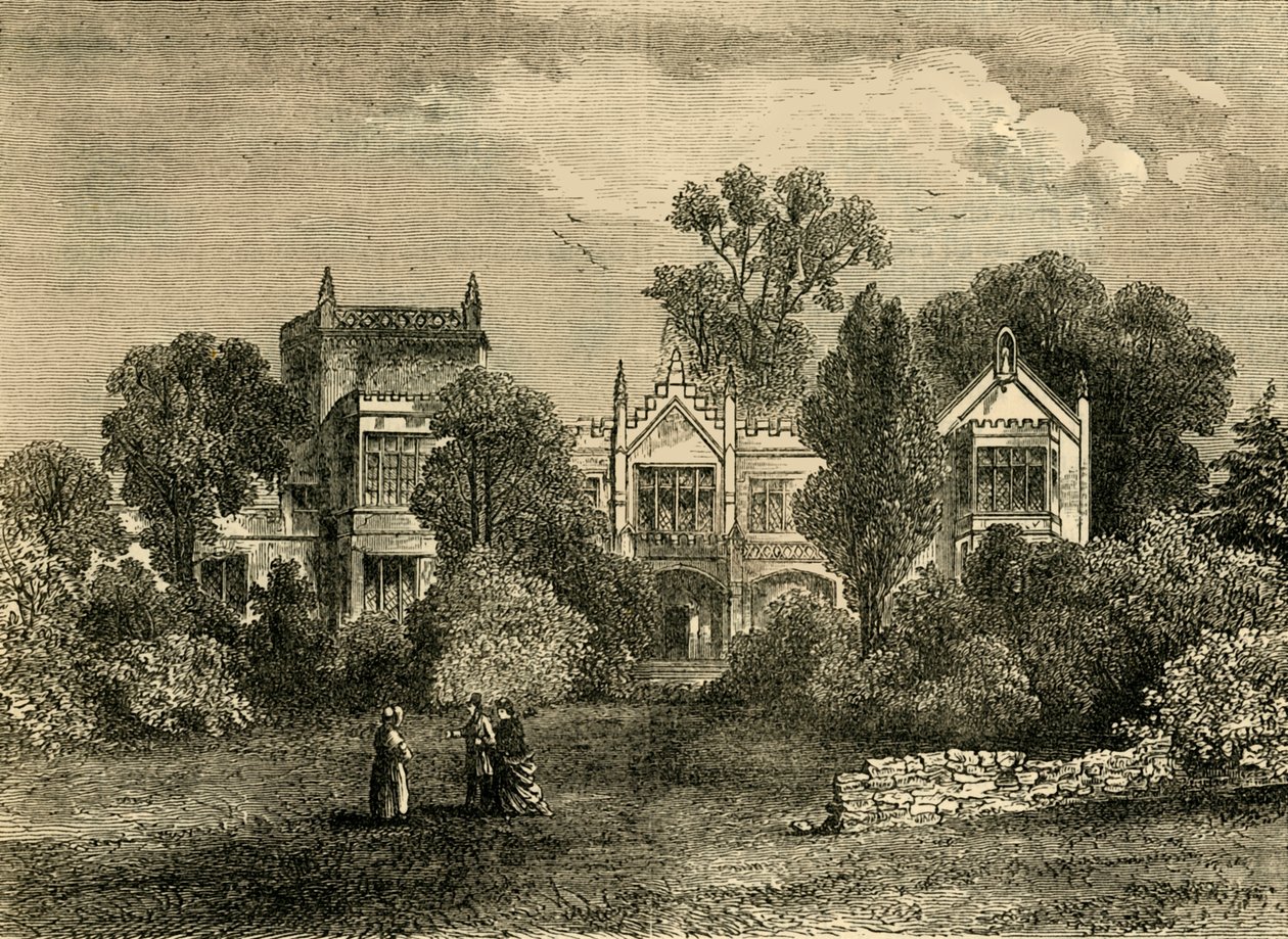 Klasztor Frognal, ok. 1876 r. autorstwa Unbekannt